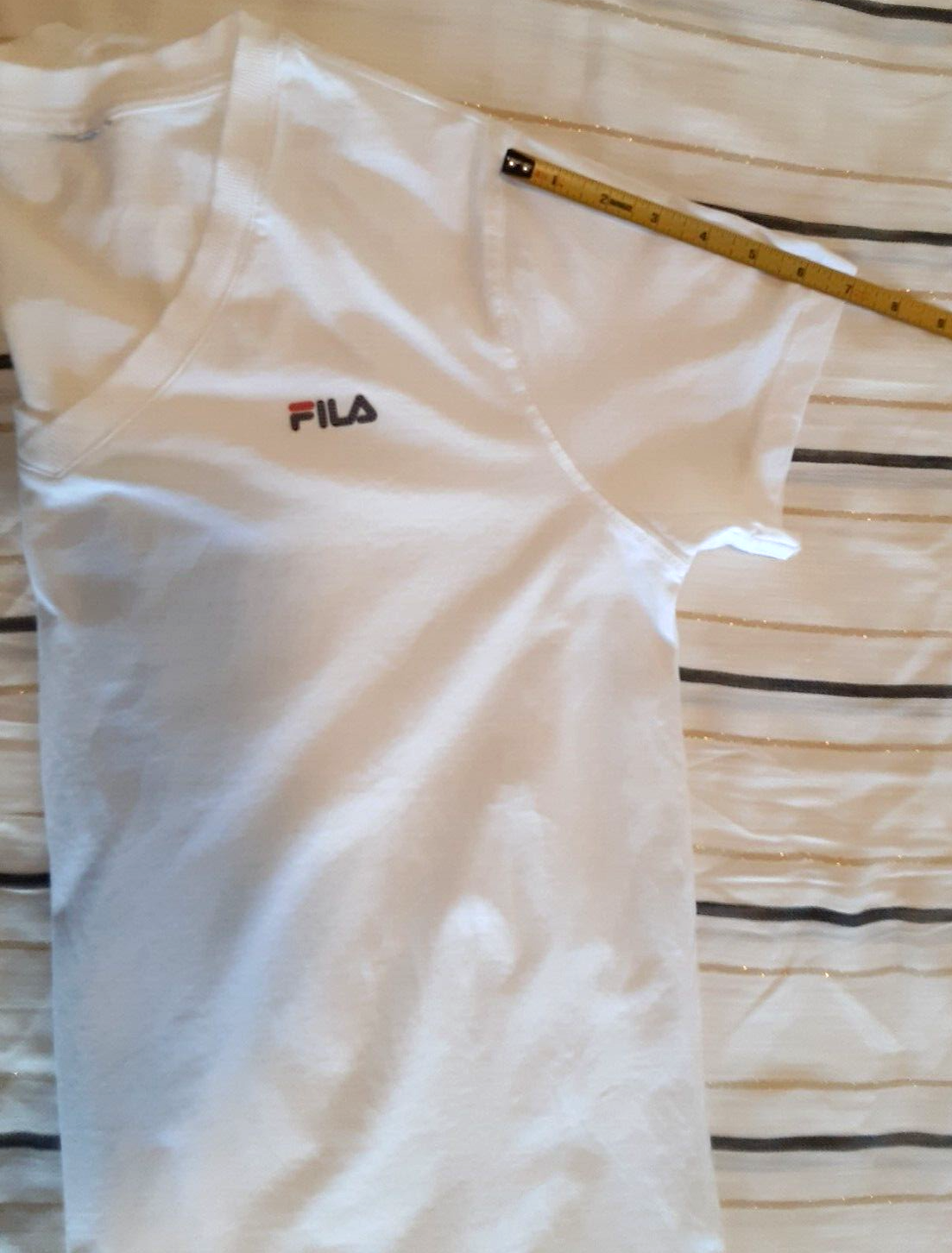 T shirt uomo Fila bianca
