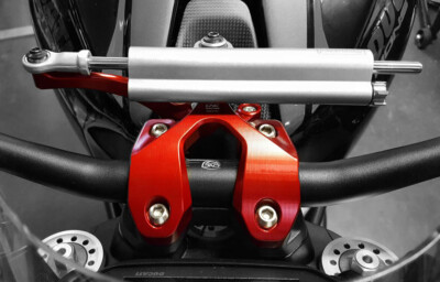 CNC Racing Ohlins Steering Damper + Mounting Kit For Ducati Monster 1200 /S/R