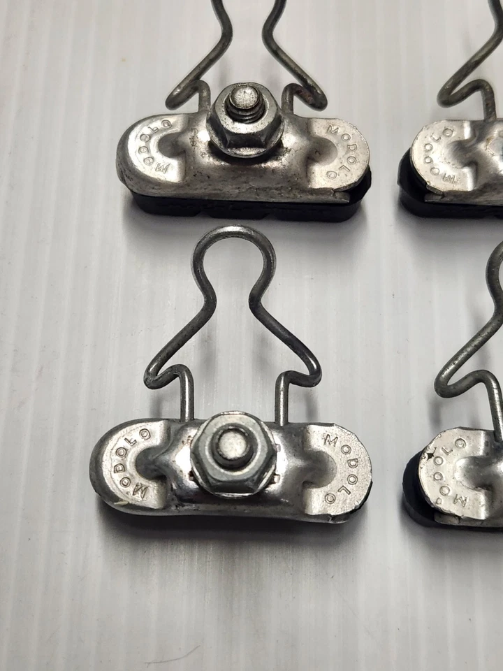 Juego de 4 pastillas de freno para bicicleta de carretera Modolo Speedy vintage Cinelli Trek Schwinn Foto 3 de 4