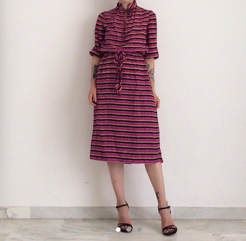 LANCETTI ABITO VINTAGE IN SETA | eBay