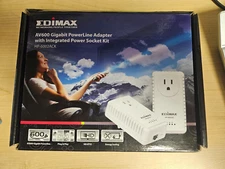 Edimax AV600 Gigabit Powerline Adapter  (HP-6002ACK)