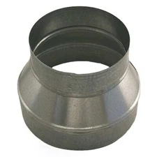 Greenseam Grr9p6pga26 Round Duct Reducer, 9 In X 6 In Duct Dia, Galvanized