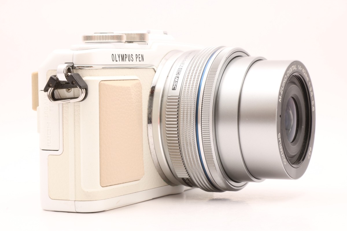 良品 Olympus PEN Lite E-PL7 lens14-42mm Olympus PEN E-PL7 Micro 4:3 Mirrorless Black Camera with 14