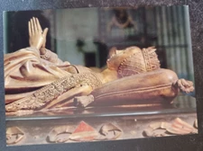 postcard art Bruges Church of our Lady Tomb Mary of Burgundy mausoleum unposted