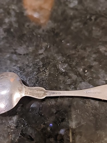 Vermont Coin Silver -Dessert Spoon “M.Noyes”&”Burlington”-Incised Warranted - Picture 8 of 9