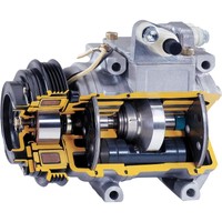 Air Conditioning Compressor W/clutch, Rebuilt, For 928 Porsche® , 1980-1989 on sale Air Conditioning Compressor W/clutch, Rebuilt, For 928 Porsche® , 1980-1989 on sale