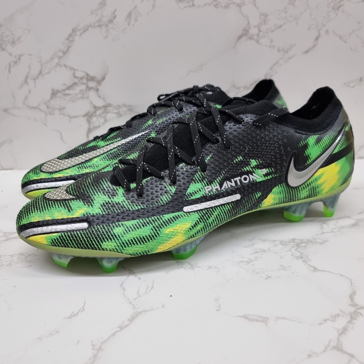 Nike Phantom GT2 Elite SW FG ACC Green Black Low Top (DM0732 003