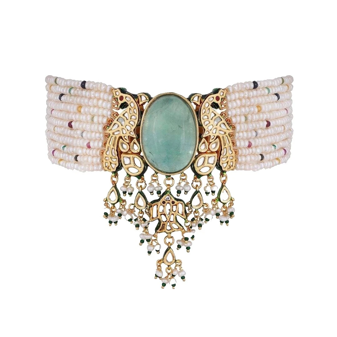 Модная бижутерия с флюоритом