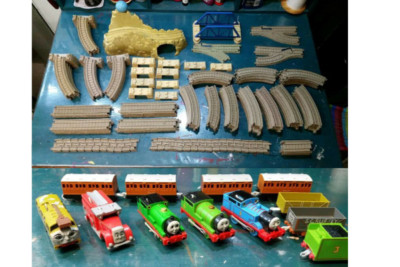 thomas train mountain tunnel set