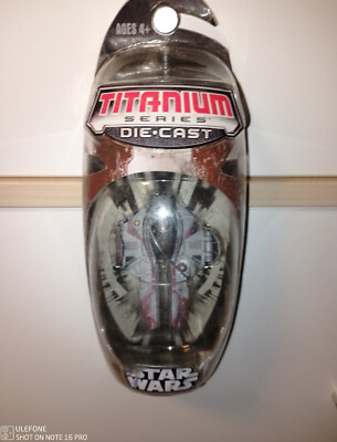 Star Wars Titanium Series Obi-Wan's Jedi Starfighter - OVP- Die Cast Serie
