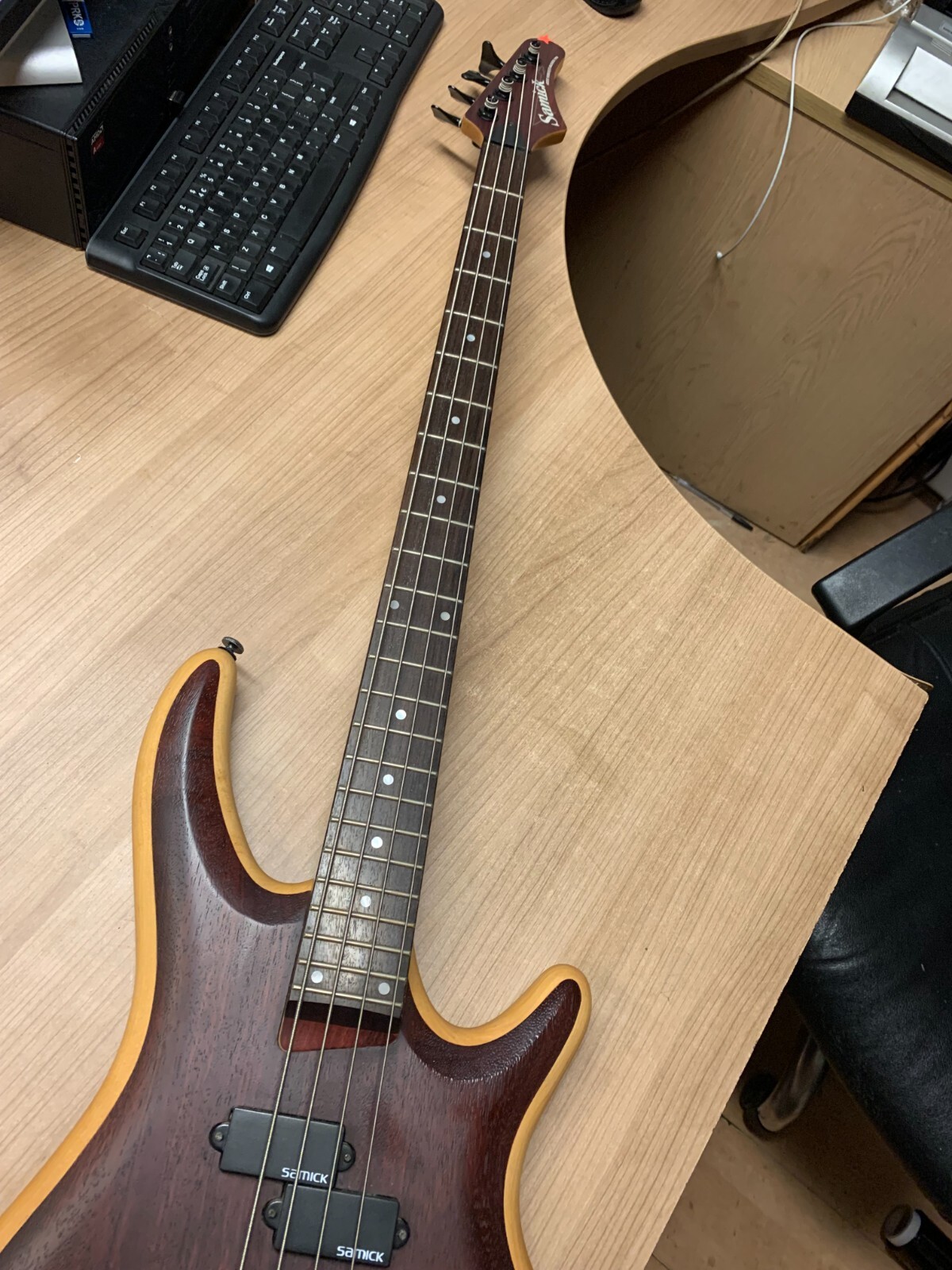 Samick Bass guitar eBay