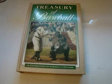 Treasury Of Baseball A Celebration Of America's Pastime Hardcover Book GC