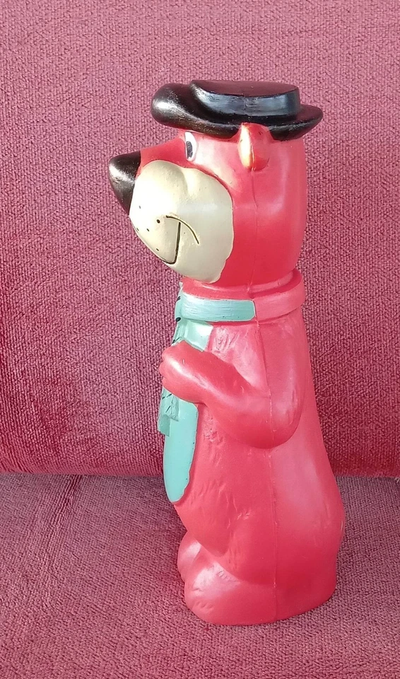 Yogi Bear ART 85 BISERKA YUGOSLAVIA Rubber Toy 9.65 " RARE - Image 4 of 4