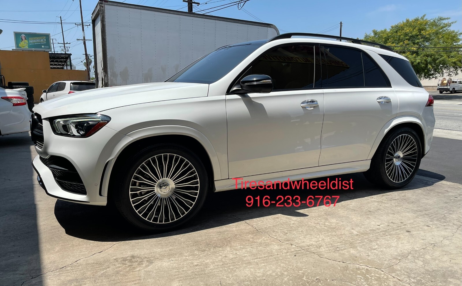 20''Maybach Style Wheels  S550 CLS Bentley E350 Continental Tires Black Machine