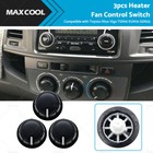 <!--F#f_0-->3pcs Heater Fan Control Switch Knob Suitable For Toyota Hilux Vigo TGN16 KUN16<!--F/-->