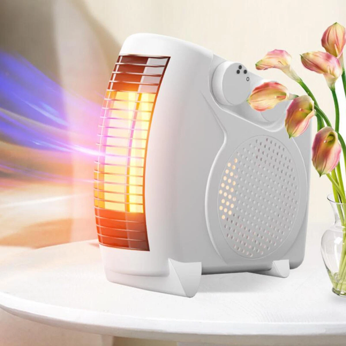 Electric Desktop Space Heater Office Heater for under Desk Versatile Durable