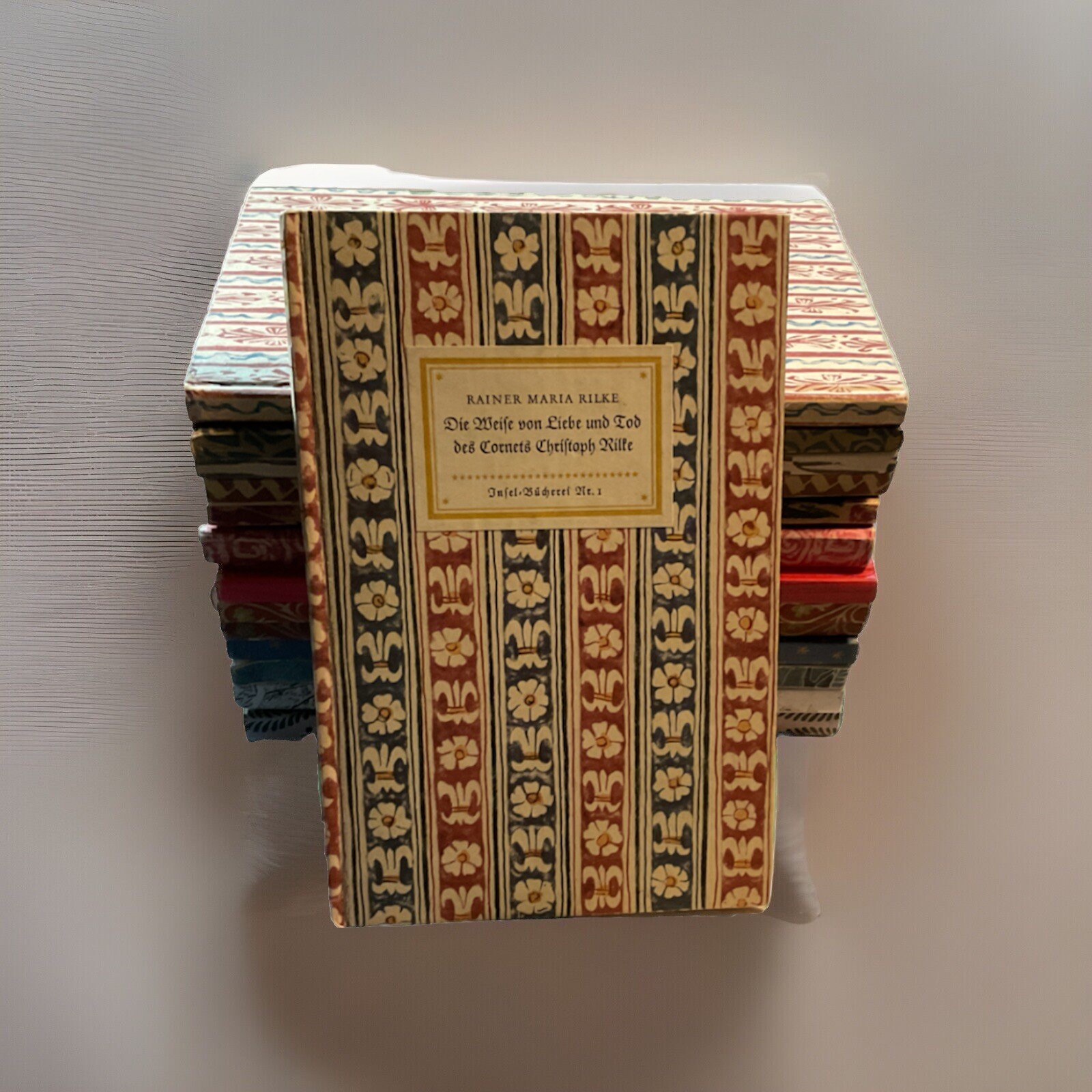 Rilke - Die Weise von Liebe und Tod des Cornets - Insel Bücherei Inselbuch Nr. 1