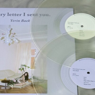 Yerin Baek Every Letter I Sent You Clear (2LP) Vinyl / New
