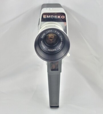 Vintage EMDEKO Super 8 Movie Camera Model EM 8000 (AS IS UNTESTED