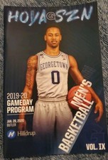 2019-20 GEORGETOWN HOYAS MEN'S BASKETBALL PROGRAM 28 JAN 2020 JAHVON BLAIR COVER