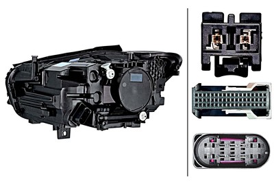 HELLA LED Scheinwerfer rechts Für MERCEDES W247 19- 1EX015558321