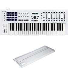 Arturia Keylab 49 Mkii 49-key Keyboard Controller With Decksaver Cover - White