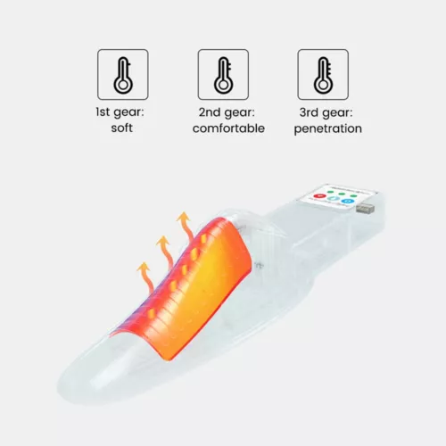 NUOVO 2 in 1 Prostata Terapia Fisioterapia Trattamento Impacco Caldo Luce Infrarossi - Foto 11 di 15