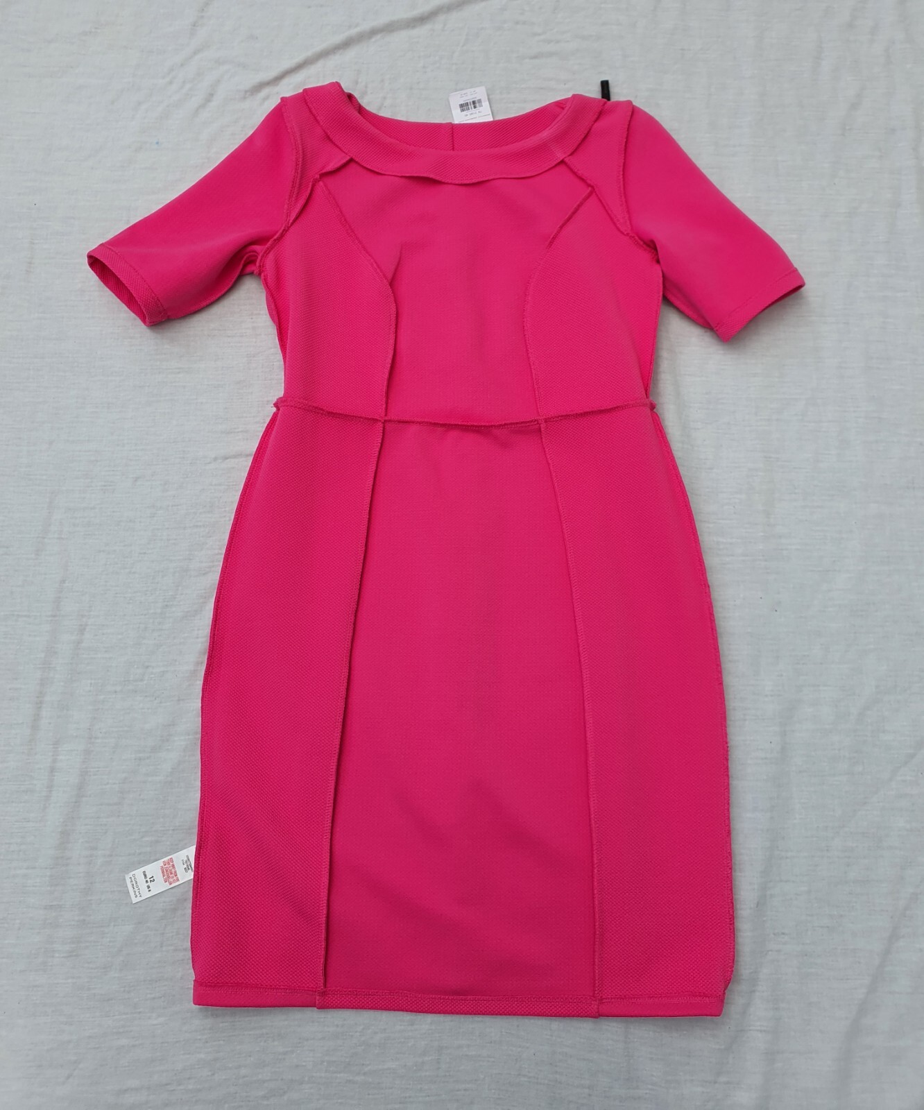 Dorothy Perkins Women's/Girls Bodycon Pink Dress Short Sleeves Size UK 12P/EUR40 image 8