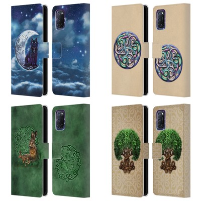 OFFICIAL BRIGID ASHWOOD CELTIC WISDOM 2 LEATHER BOOK WALLET CASE FOR OPPO PHONES