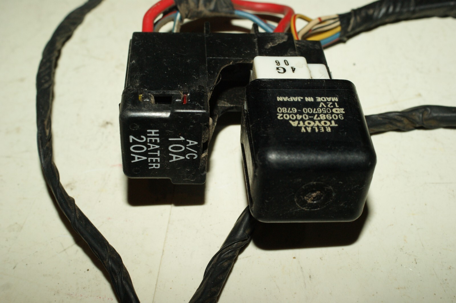 19841989 Toyota 4Runner Pickup Heater Relay Fuse Wiring Harness 84 85