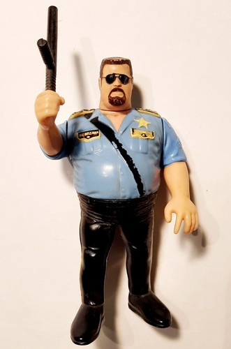 Big Boss Man w/ Nightstick Vintage Hasbro Wrestlin...
