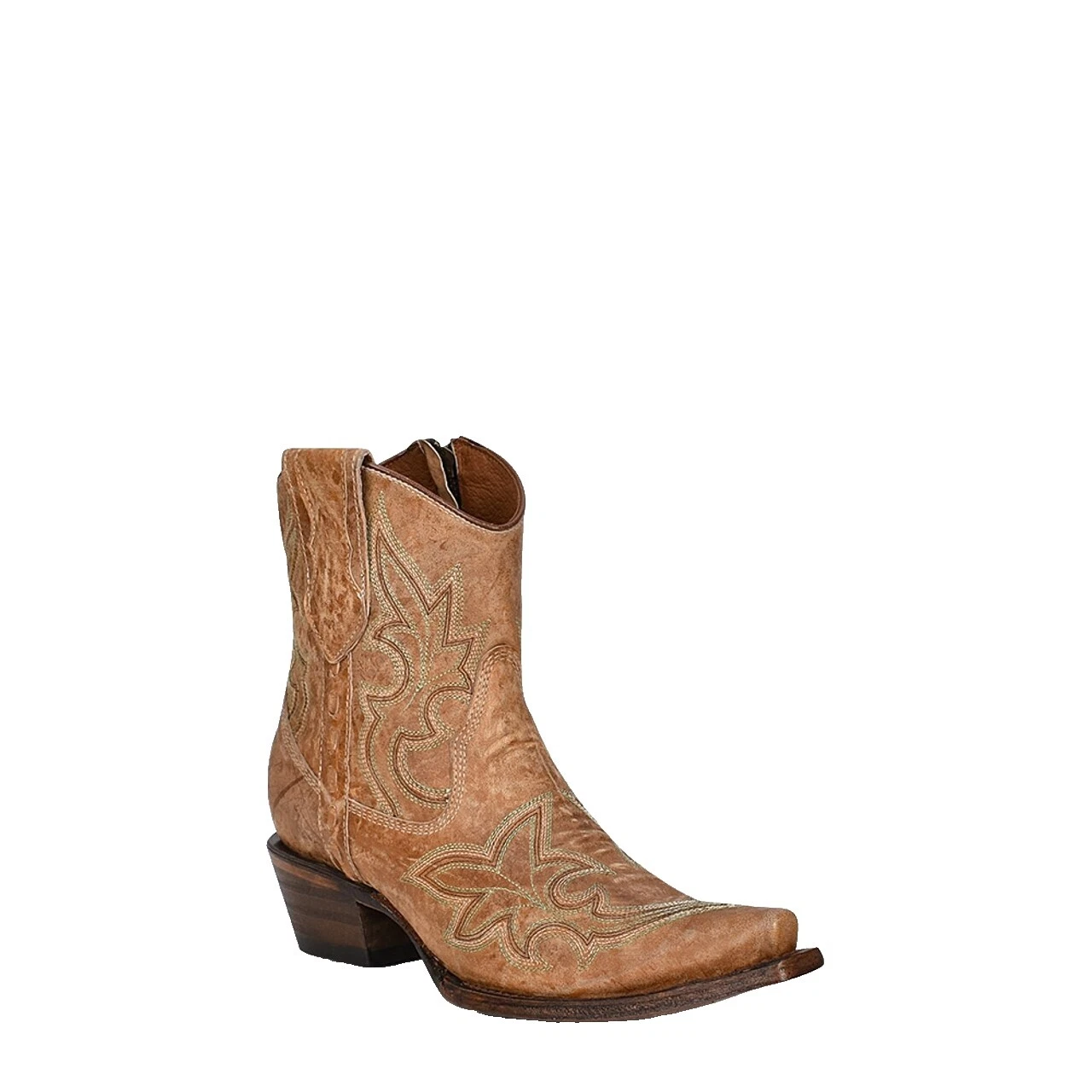 Brown Leopard Western Boots for Women