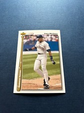 1992 Upper Deck Baseball Fred McGriff Homerun Heroes Insert #HR10 HOF NM