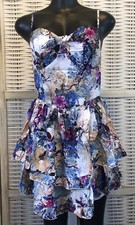 NWT WOMANS Floral Dress Medium