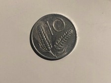 Moneta rara Da 10 Lire Del 1977 Repubblica Italiana  CON RETRO CAPOVOLTO