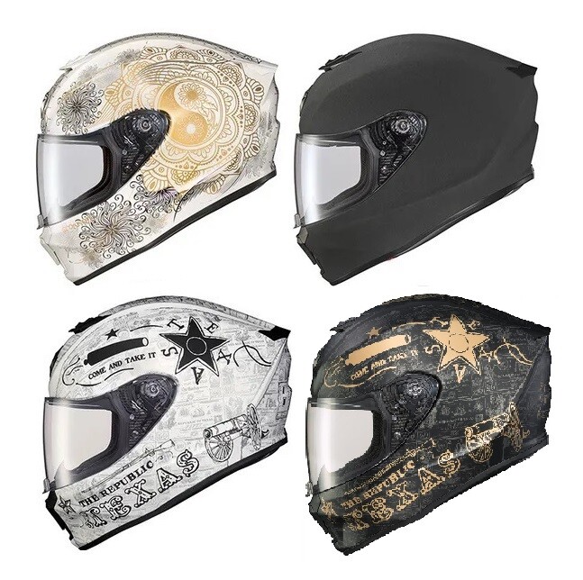 Scorpion EXO-R420 Full Face Helmet Solid Matte Black