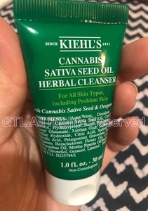 kiehl's cannabis sativa seed oil herbal cleanser