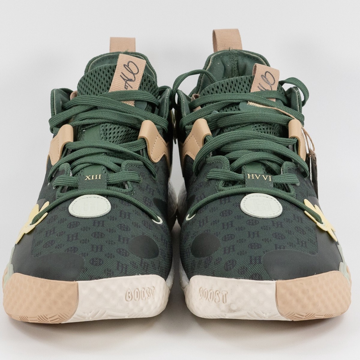Adidas Harden Vol. 6 \'Green Oxide Monogram\' GW9032 Basketball size 10.5 adidas Harden Vol. 6  main image 4