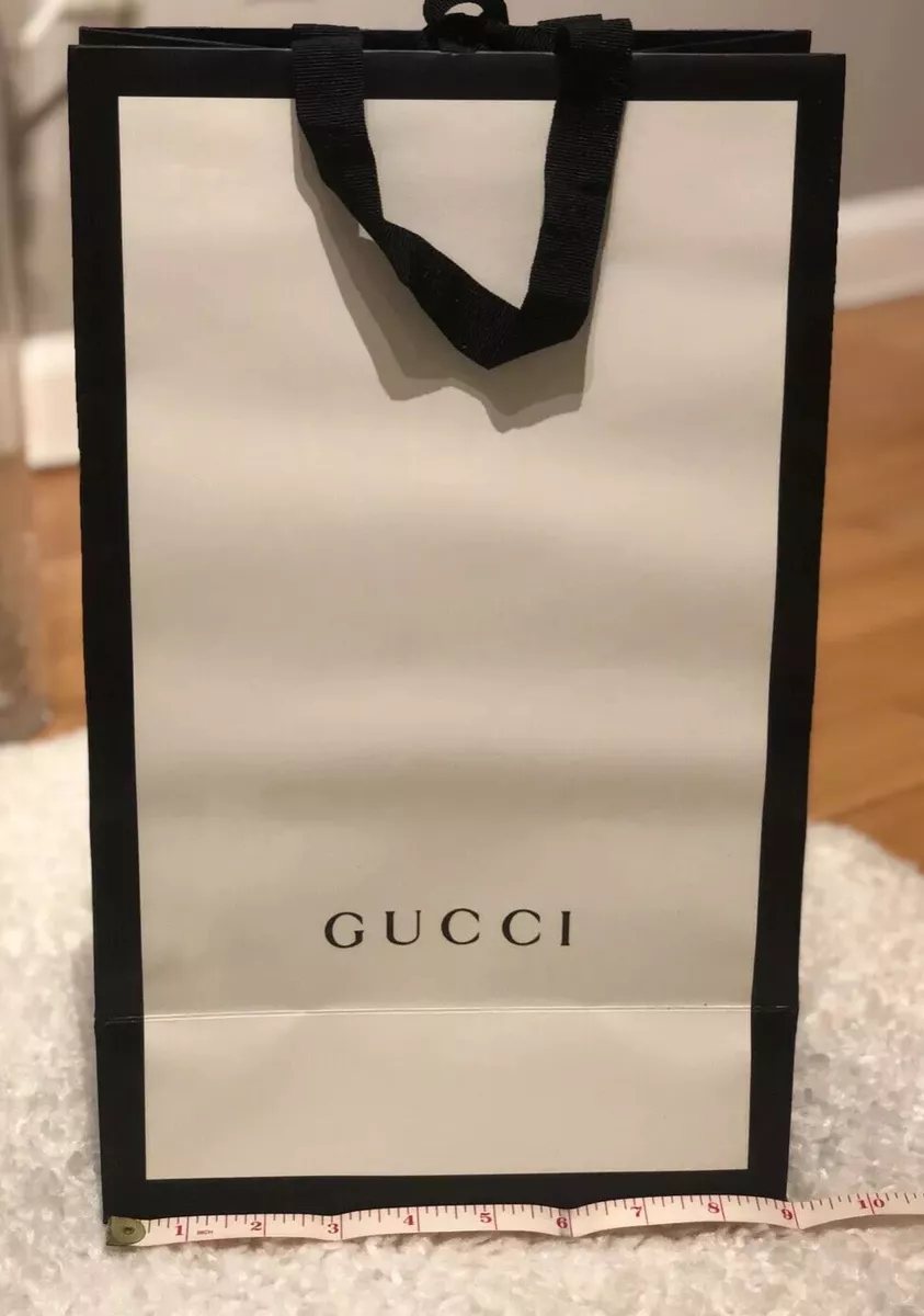 GUCCI Paper Bag 15” x 9 x 3.25