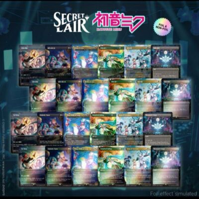 MTG Secret Lair Hatsune Miku Digital Sensation Bundle EN JP MTG Secret Lair Hatsune Miku Digital Sensation Bundle EN JP