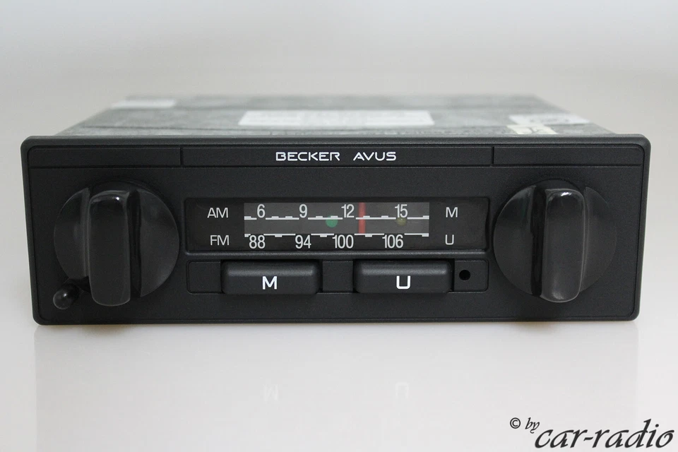Original Becker Avus 803 MU Vintage 1 DIN Classic Oldtimer Radio BE0803 FM AM - Bild 3 von 4