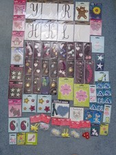 HUGE LOT OF MIX APPLIQUE PATCHES WHAT YOU SEE IS WHAT YOU GET