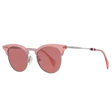 Tommy Hilfiger Red Oval Ladies Sunglasses TH 1539/S 035J/U1 49 TH 1539/S