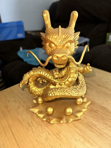 OOB Funko POP! 6”  Dragon Ball Z Gold Shenron Hot Topic Exclusive Loose