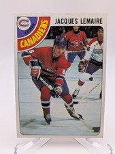 💥 1978-79 Topps Hockey - #180 Jacques Lemaire - Montreal Canadians Vg-Ex 