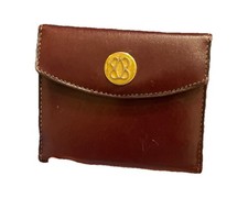Vintage Bosca Leather Artisans Leather Card Case Holder Made USA