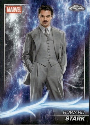2025 Topps Marvel Chrome Howard Stark Captain America Phase One #21 Trading Card