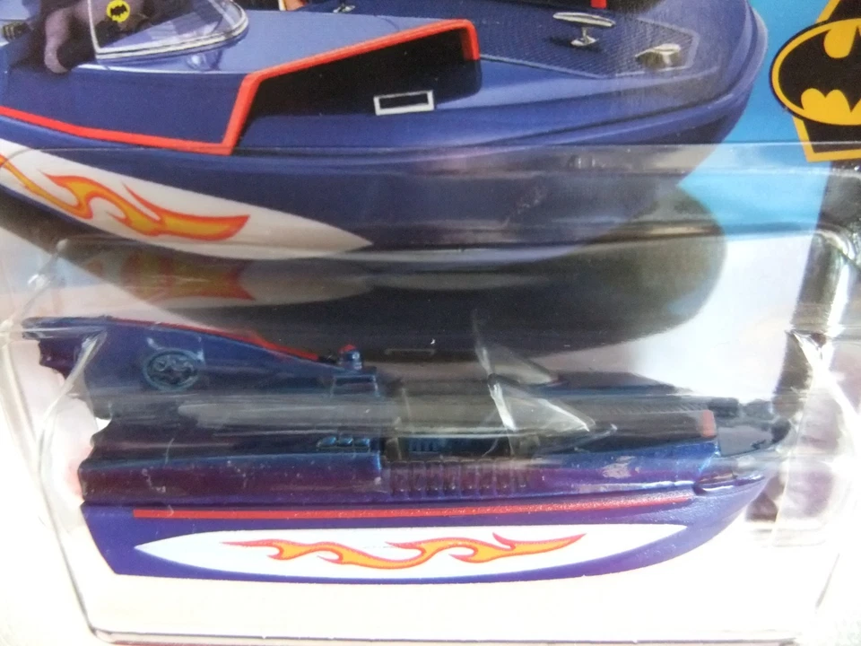 HOT WHEELS 1966 BAT BOAT 2025 232/250 5/5 NUOVO BLISTERATO - Immagine 2 di 3