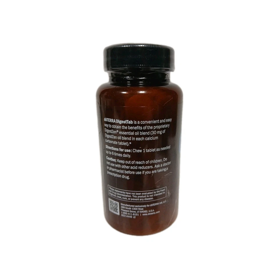 Auténticas cápsulas blandas DoTERRA DigestTab mezcla digestiva 100 unidades nuevas selladas Foto 3 de 4