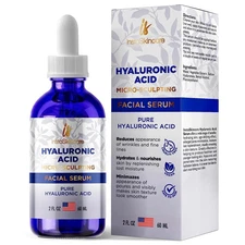 Hyaluronic Acid Anti-aging Serum for Face  and lips - 100% Pure - 2 oz NEW